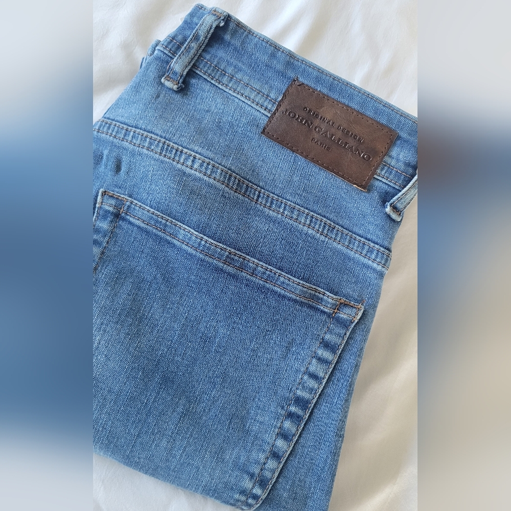 John Galliano Blue Denim Jeans
